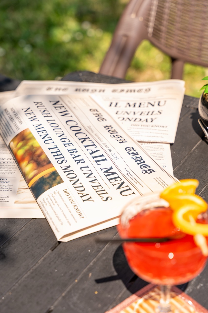 Rush New Cocktail Menu